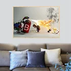 Nodric плакаты, принты, забавные советы по пожарной безопасности, настенные картины для гостиной, искусство на холсте, живопись, домашний декор, поп-арт