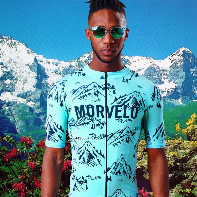 Новая велосипедная майка с коротким рукавом лето morvelo 2019 нагрудник шорты одежда