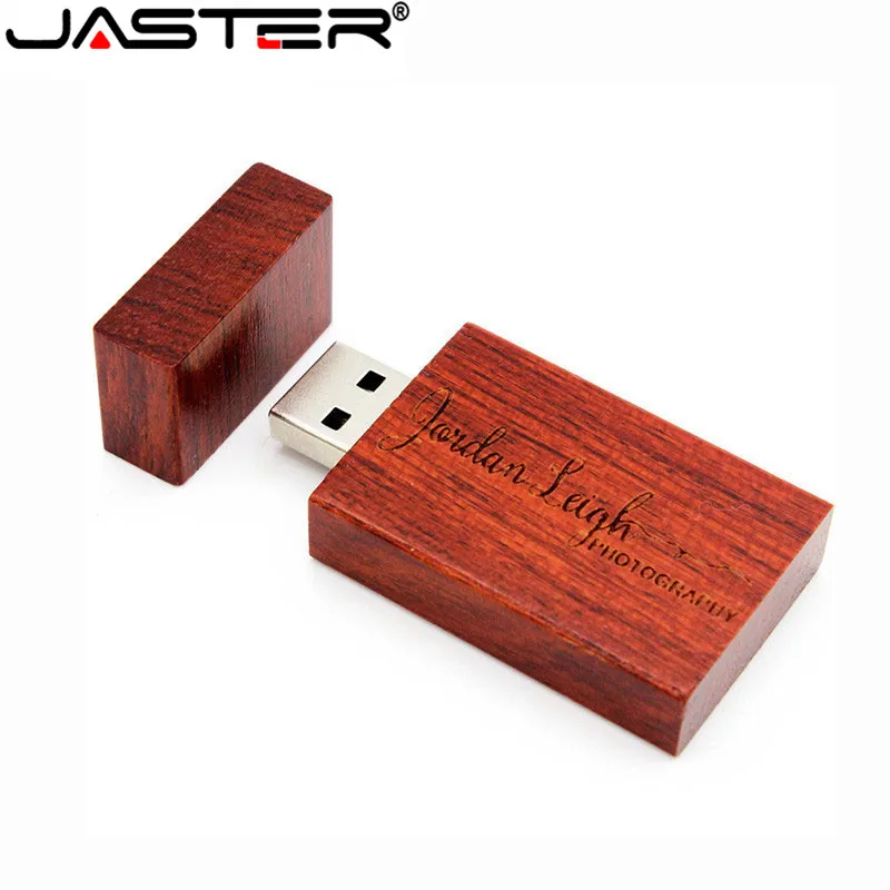 USB флеш накопитель JASTER деревянный 8/16/32/64 ГБ|USB флэш-накопители| |