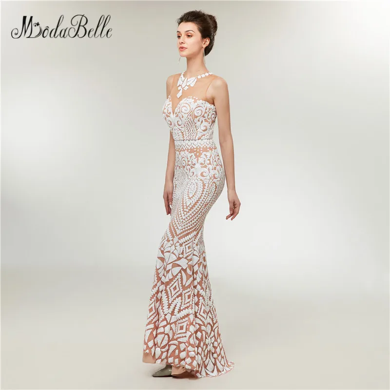 modabelle Romantic Sequin Prom Dress Mermaid Mezuniyet Balosu Elbiseleri Fast Shipping Sparkly Long Evening Gowns 2018 | Свадьбы и