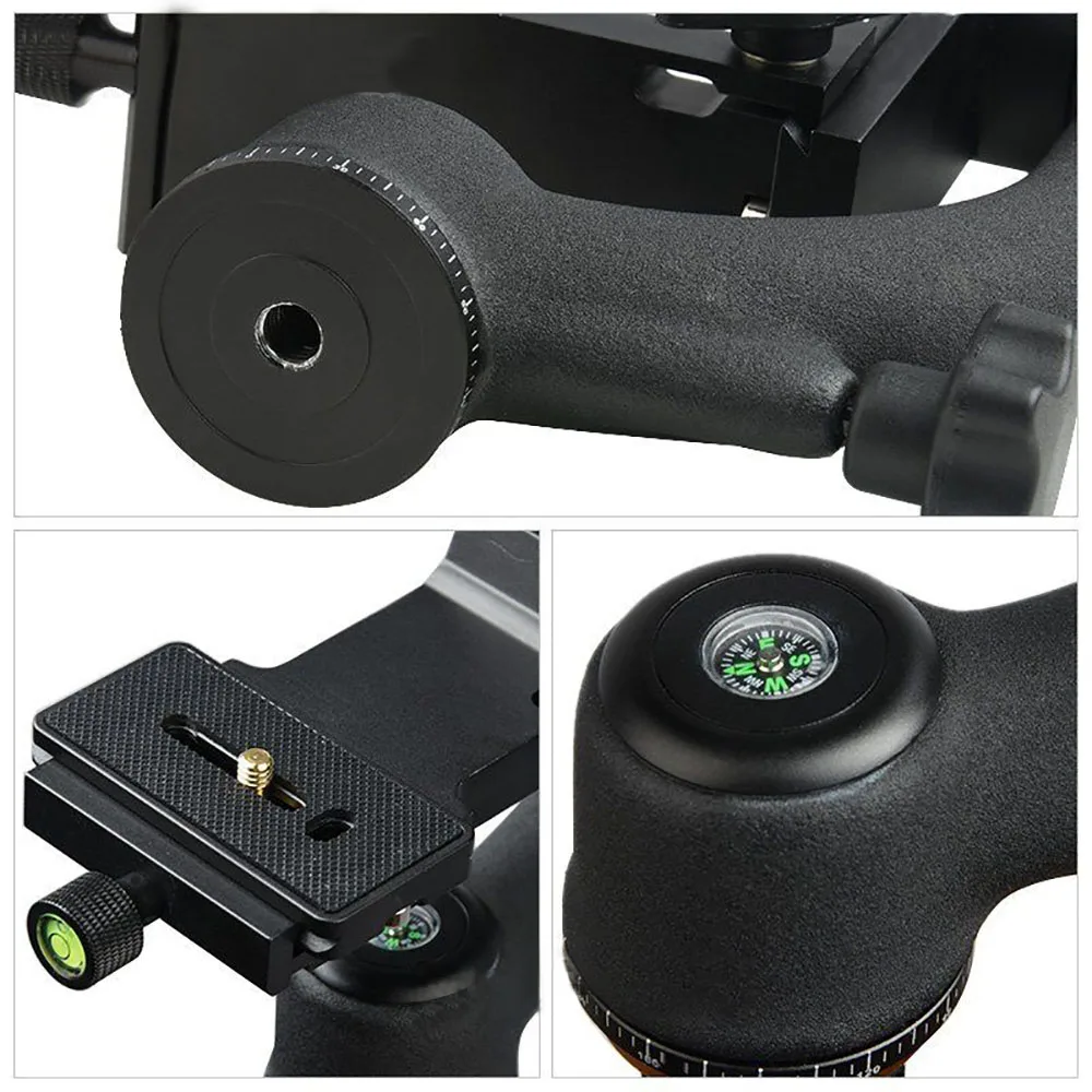 Pro 1/4 &quot360 градусов Поворотный Панорамный карданный Зажим Штатив шаровая Головка