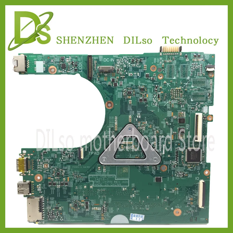 KEFU 14216 1 3458 материнская плата для Dell Inspiron 3558 ноутбука I5 cpu PM оригинальный