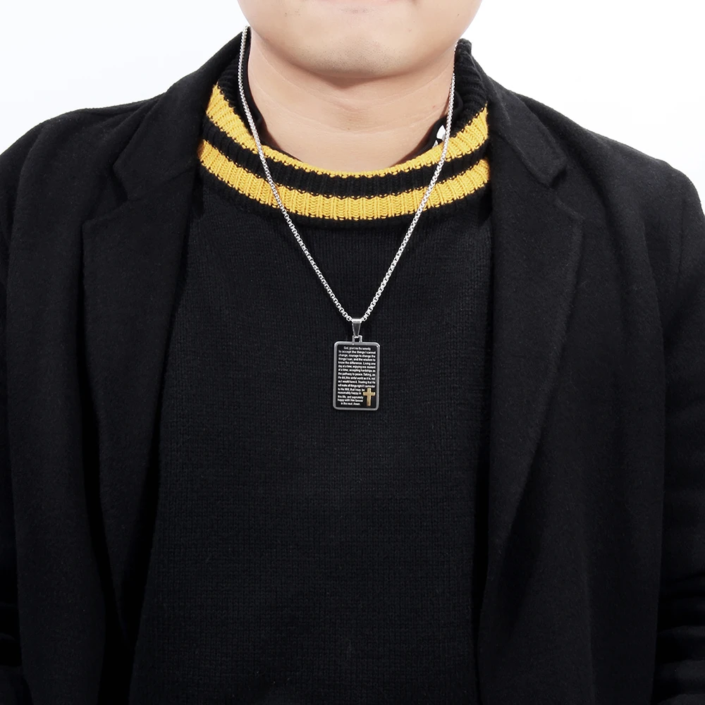 Подвеска в стиле панк рок для мужчин из нержавеющей стали|Ожерелья с подвеской| |