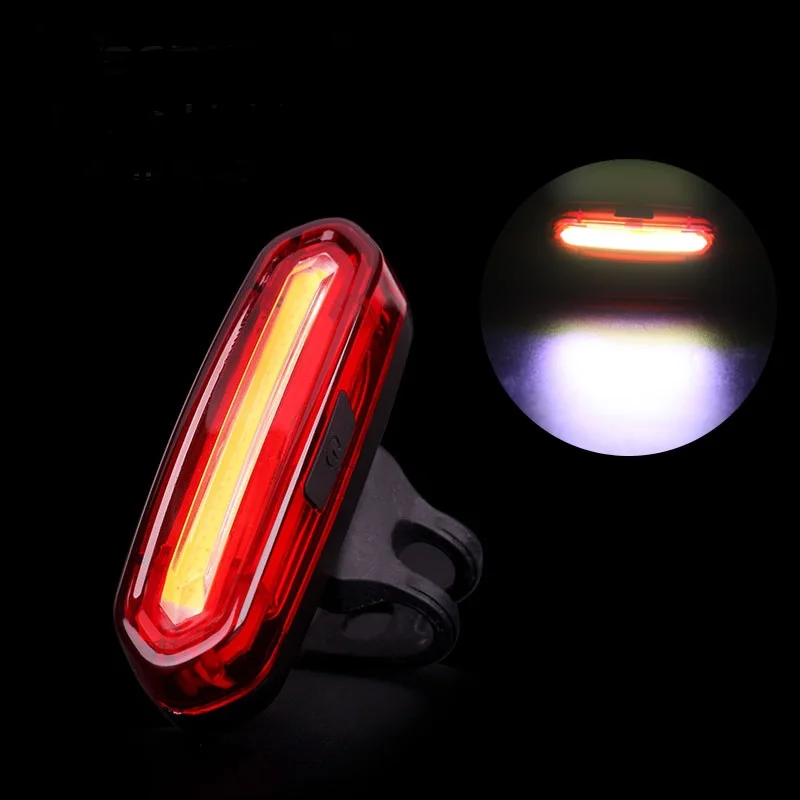 Deemount 100 lm Перезаряжаемые вел USB горный велосипед задний фонарь MTB Детская безопасность Предупреждение Велосипедный Спорт заднего света Велосипедный Спорт лампа