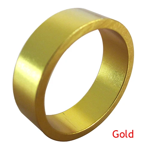 Gold 4 шт./лот, 10 мм, 1-1/8 дюйма, алюминиевый сплав, велосипедная гарнитура, распорка, MTB, 28,6 мм, Велосипедная вилка, Омыватель, велосипедные части для шоссейных велосипедов - Цвет: Gold