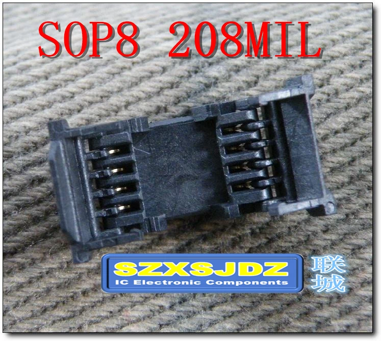2 шт. SOP8/SOP16 deck SPI FLASH держатель для карт 8pin/16pin коннектор 1 27 150MIL 208MIL 300MIL|Соединители|