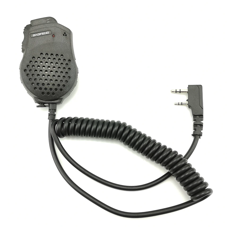 1/2/5 шт Baofeng UV-82 двойной PTT Mic Динамик микрофон Baofeng двух-передающая радиоустановка UV 82 UV-8D UV-89 UV-82HP иди и болтай Walkie Talkie “иди и аксессуары