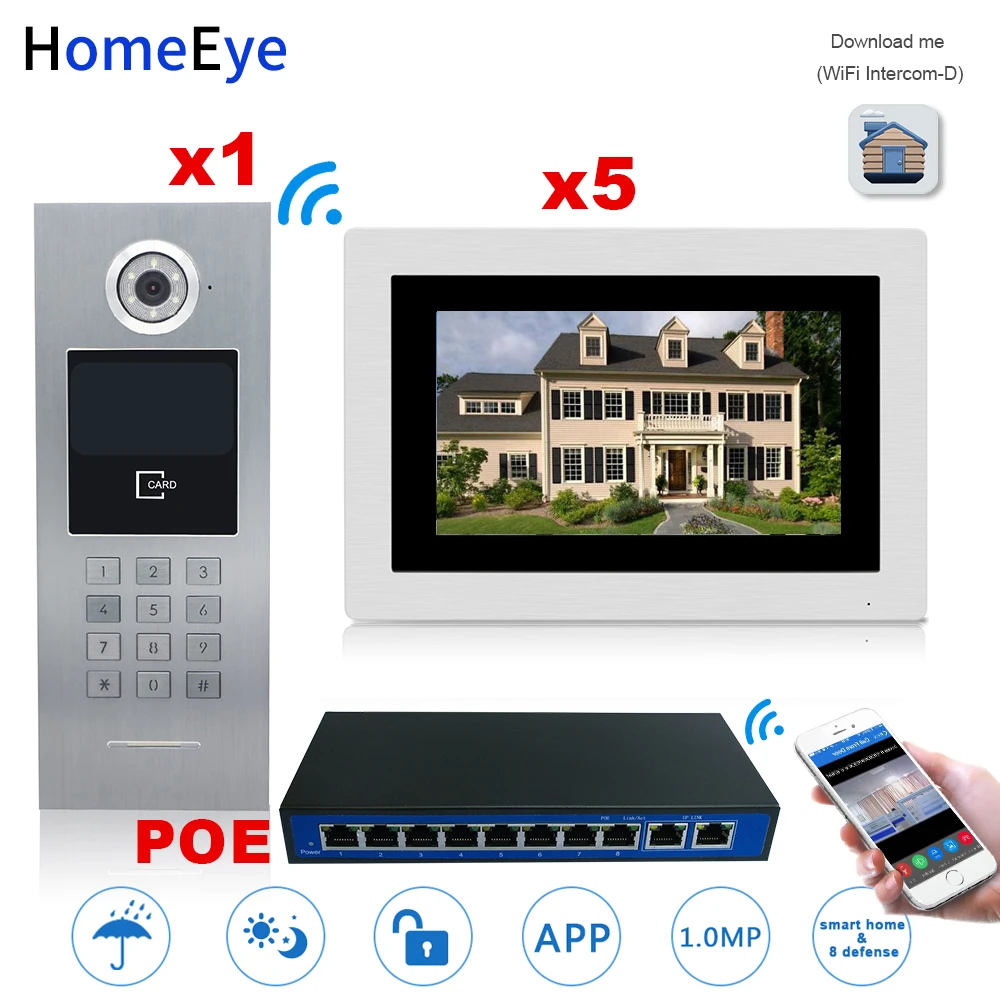 Видеодомофон HomeEye