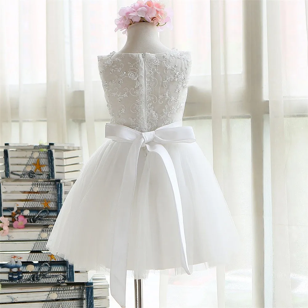 Дешевые женские платья длиной до колен белые кружевные тюлевые Платья с