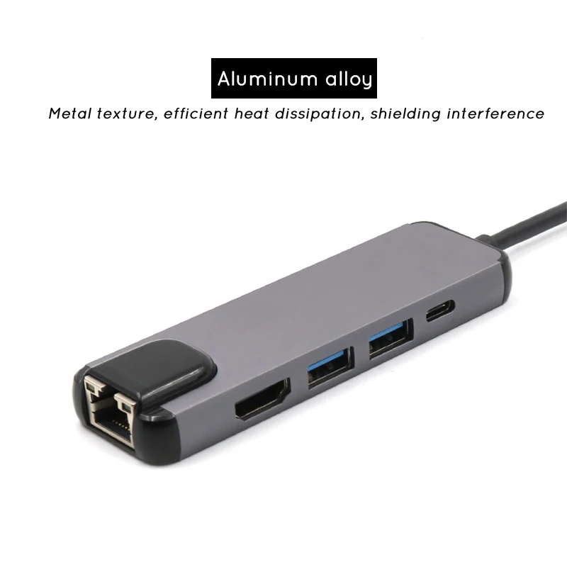 USB концентратор с портом Type C и гигабитным Ethernet Rj45 1000 м|Кабели VGA| |
