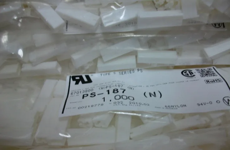 PS-187 CONN HOUSING PS .187 SINGLE VERT WHITE COLOR Connectors terminals housings 100% new and original parts PS-187(N) Обустройство