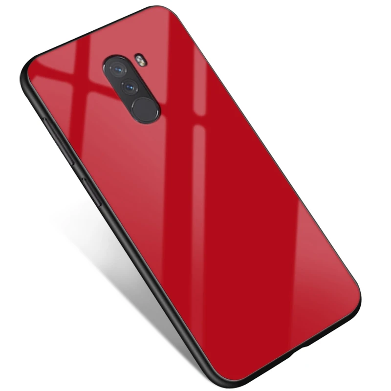 Чехол из закаленного стекла UPaitou для Xiaomi Pocophone F1 F2 Pro мягкий термополиуретановый