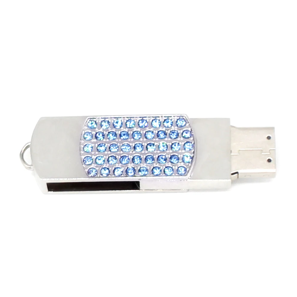 Блестящие стразы бриллианты USB флэш-накопитель Вращающаяся ручка привод реальная емкость 4G 8G 16G 32G карта памяти высокоскоростной U флэш-диск