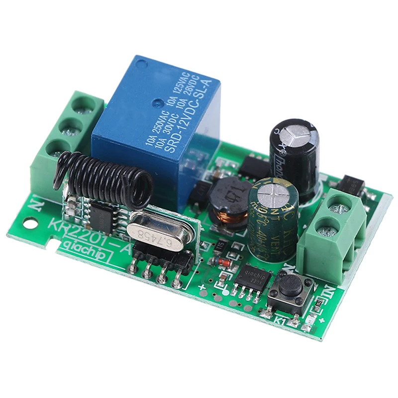 AC85V ~ 220V 1CH 105Db дистанционного Управление светильник реле Выход радио модуль