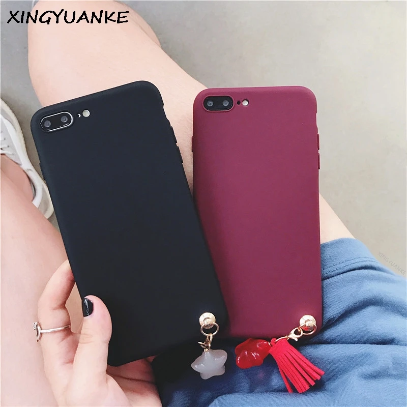 XINGYUANKE 3D Phone Case For Huawei Honor V8 Luxury Star Tassels Coque V10 Soft Silicone Slim Cover |