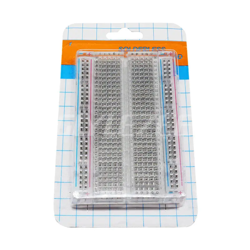 Glyduino прозрачная 400 точечная доска для хлеба макетная печатная плата Arduino DIY|protoboard