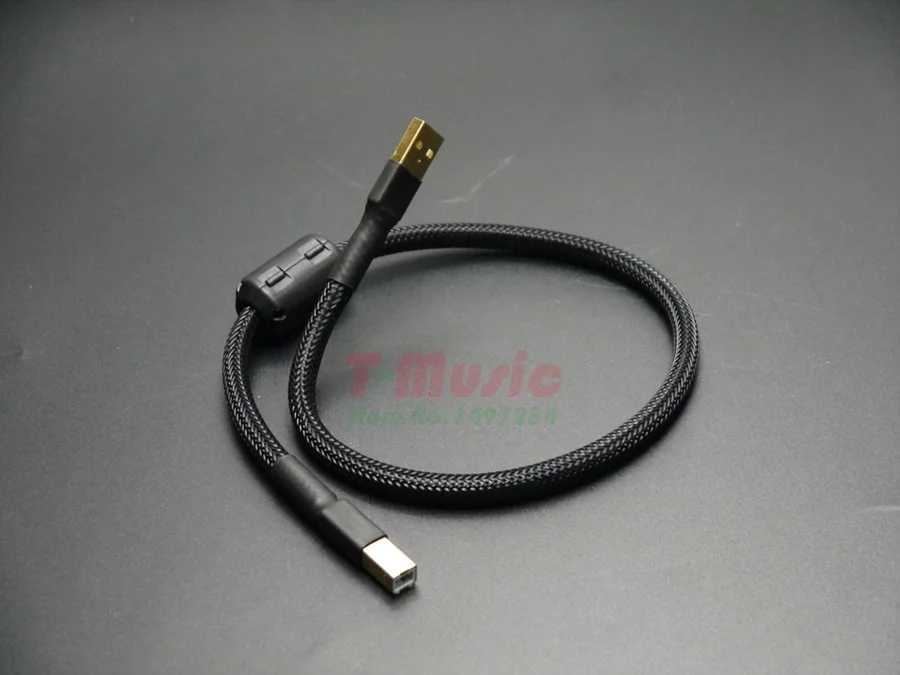 1 шт. Тип A-B HiFi USB кабель для DAC AMP, 0,5 м/1 м/2 м