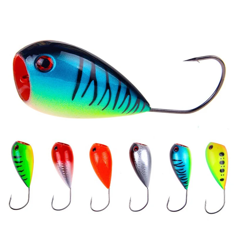 

1Pcs 80mm/13g popper lure trout lures ultralight fishing lure topwater bait finesse Crankbait Wobbler Minnow Isca Poper Pesca