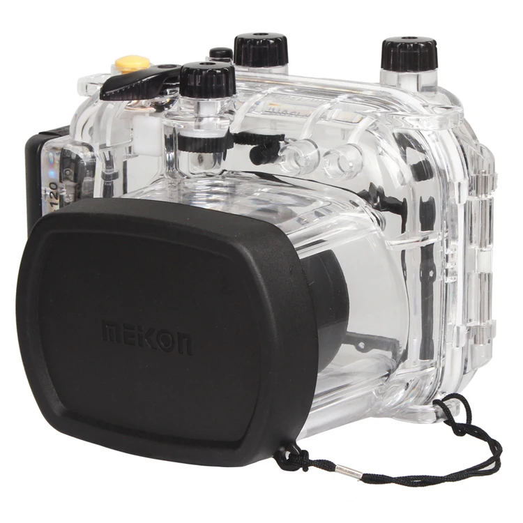 Водонепроницаемый чехол для подводной камеры Canon Powe shot G11 12 Lens WP DC34|case for canon|underwater