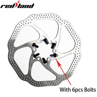 2 pieces redland 160mm avid hs1 mtb road folding bike disc brake rotors 160mm 6 holes disk brake rotors with t25 screws