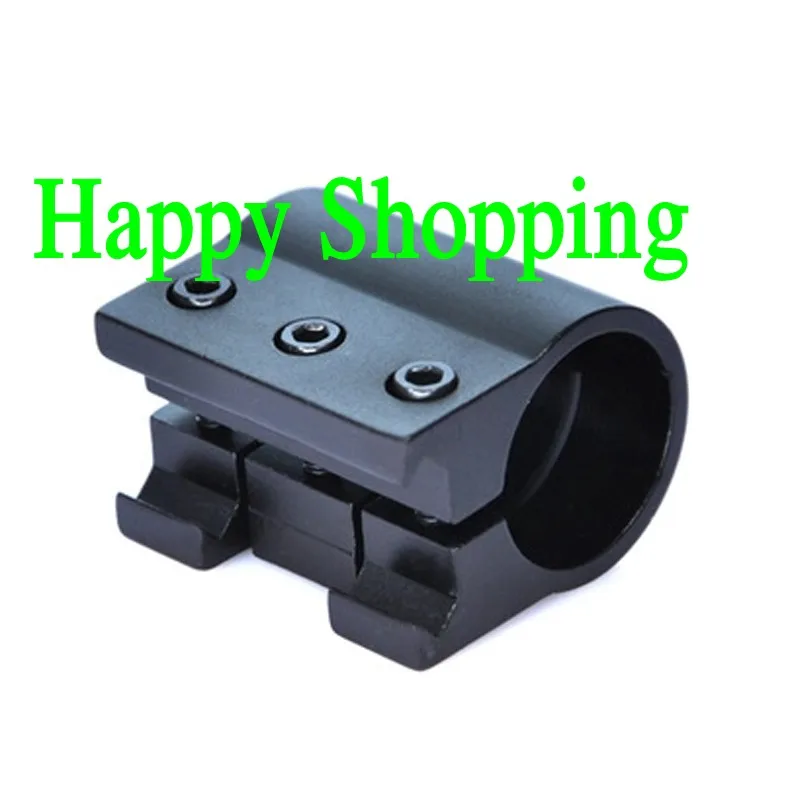 

Tactical 1 inch Scope Mount 25.4mm Tube for Flashlight Laser Barrel Scope 20mm Rail Base