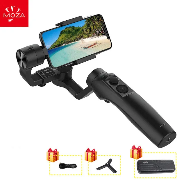 MOZA MINI MI 3 осевой Ручной Стабилизатор Gimbal для смартфона iPhone X 8 Plus 7 Samsung S9 S8 S7 с