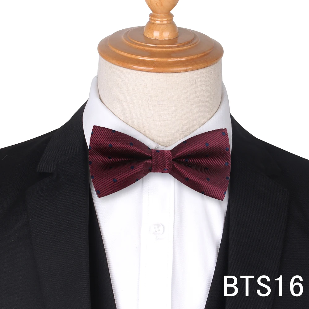 BTS16 Жаккардовый мужской галстук-бабочка, классические рубашки, галстук-бабочка для мужчин, деловой Свадебный галстук-бабочка для взрослых, галстук-бабочка, костюм с бабочками, галстуки-бабочки - Цвет: BTS16