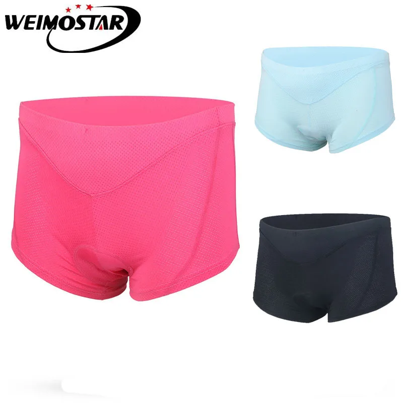 Женские велосипедные трусы женские быстросохнущие шорты с подкладкой нижнее