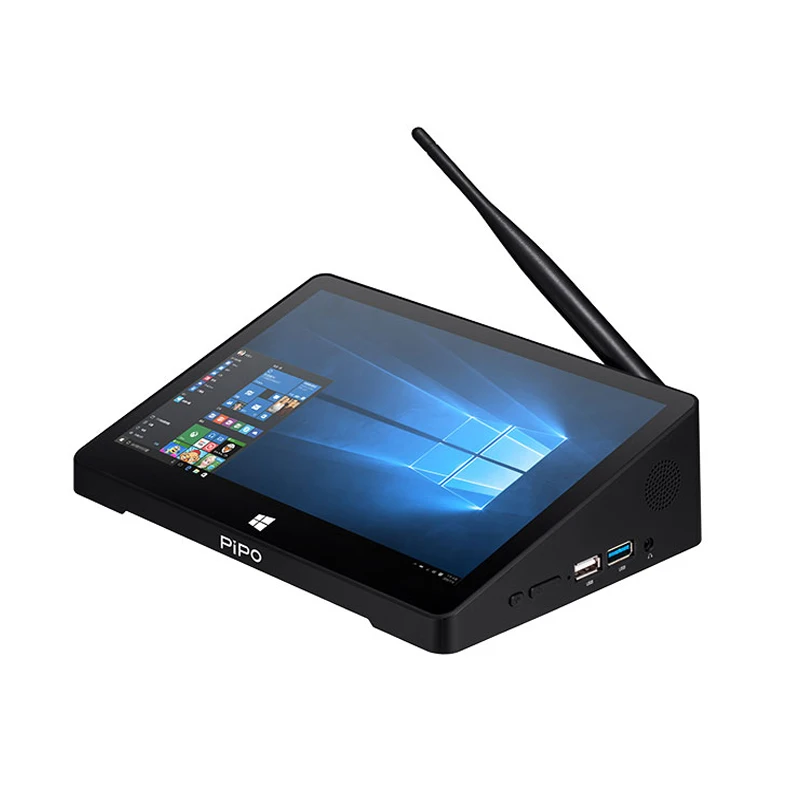 Pipo X12 Мини ПК с сенсорным экраном 10,8 дюймов HD Экран ips 1920*1280 4 к HD медиа плеер Cherry Trail Z8350 4 ядра, 4 Гб+ 64G ТВ коробка Bluetooth 4,0