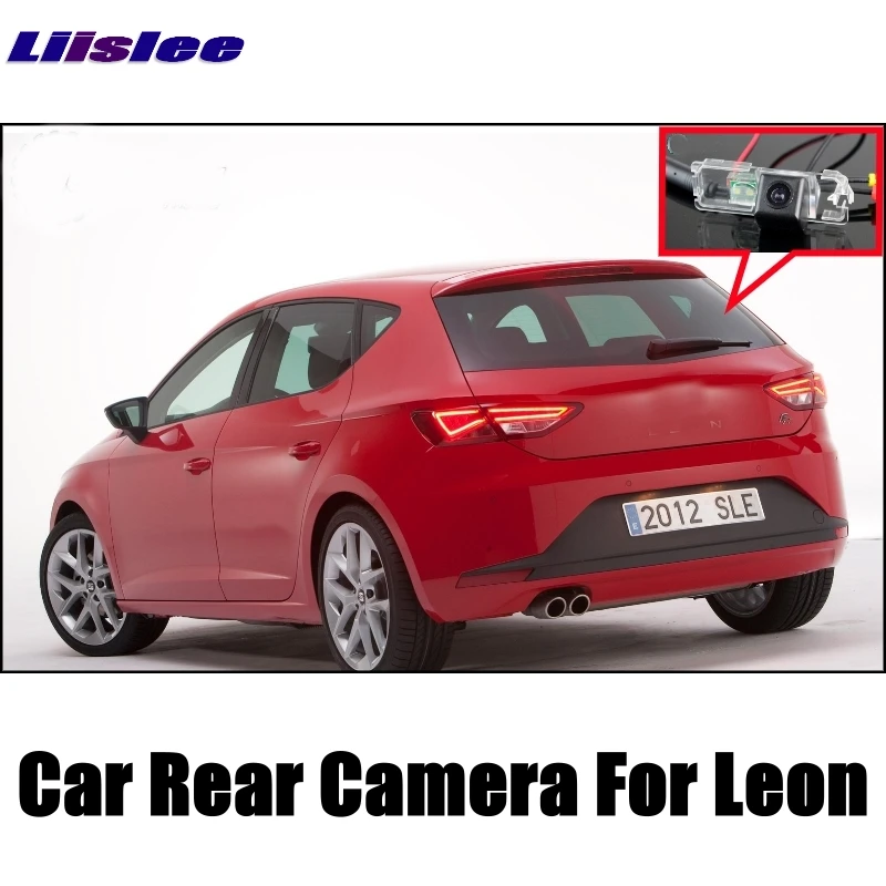 LiisLee Автомобильная камера для SEAT Leon 1P 5F MK2 MK3 2006 ~ 2017 Высококачественная заднего