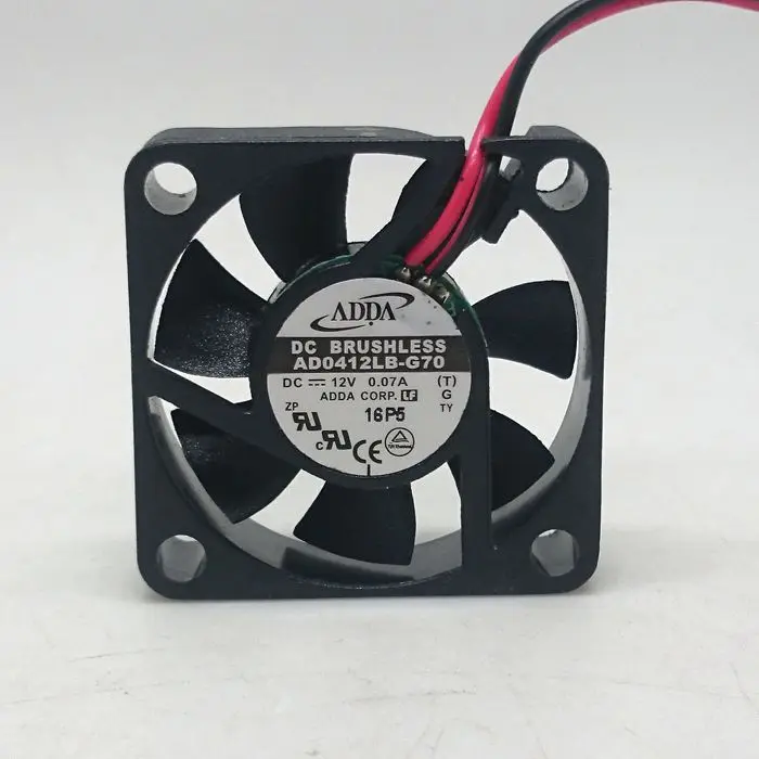 Новый ADDA AD0412LB G70 12V 0.07A 4 см 4010 двойной шарикоподшипник тишина Вентилятор