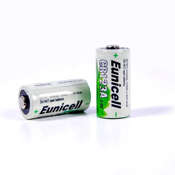 Free shipping + Wholesale 1100 Piece Eunicell CR123A battery CR123 123A 16340 CR17345 17345 1350mah 3V Lithium Batteries | Электроника