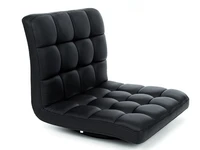 leather chair 360 degree swivel living room furniture meditation seat japanese style tatami zaisu floor legless chair design