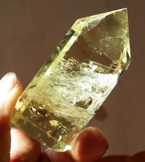 

2kg NATURALcitrine quartz crystal WAND Point