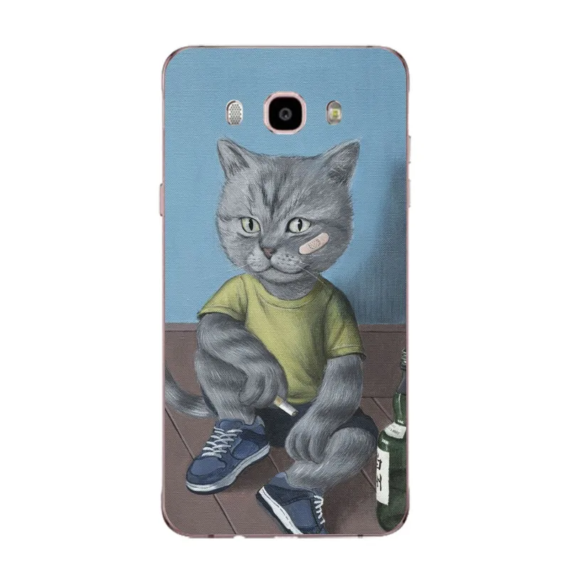 Hello мягкий прозрачный чехол для телефона из ТПУ Samsung J3 J5 J7 S6 S7 S8 note8 A3 A5 C7 J2prime с