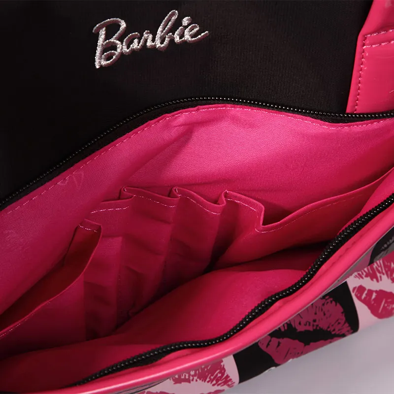Barbie Модная женская сумка для ноутбука Планшеты чехол Тетрадь красные губы сетки