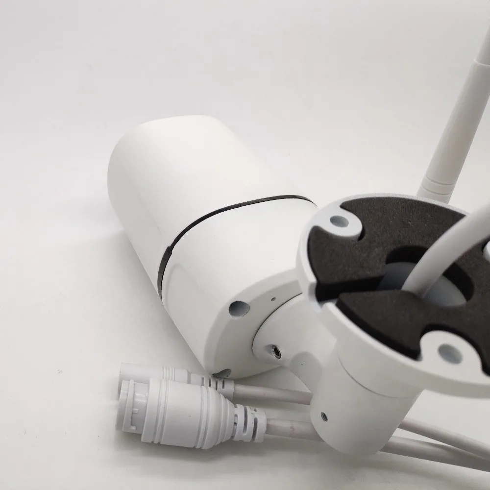 Беспроводная цилиндрическая IP камера видеонаблюдения H.265 5 МП Wi Fi Onvif RTSP TF карта