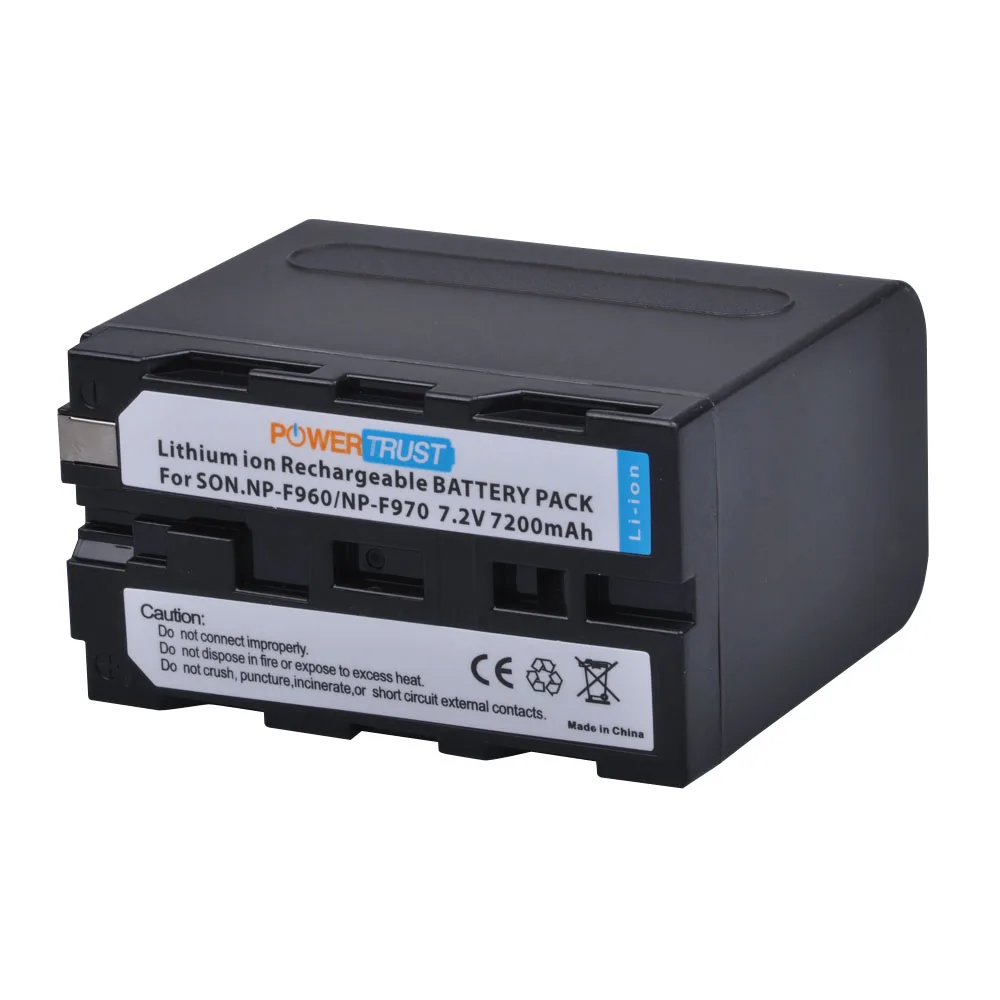 Аккумулятор NP F960 NPF970 2 шт. 7200 мАч зарядное устройство с двумя USB портами для Sony F930