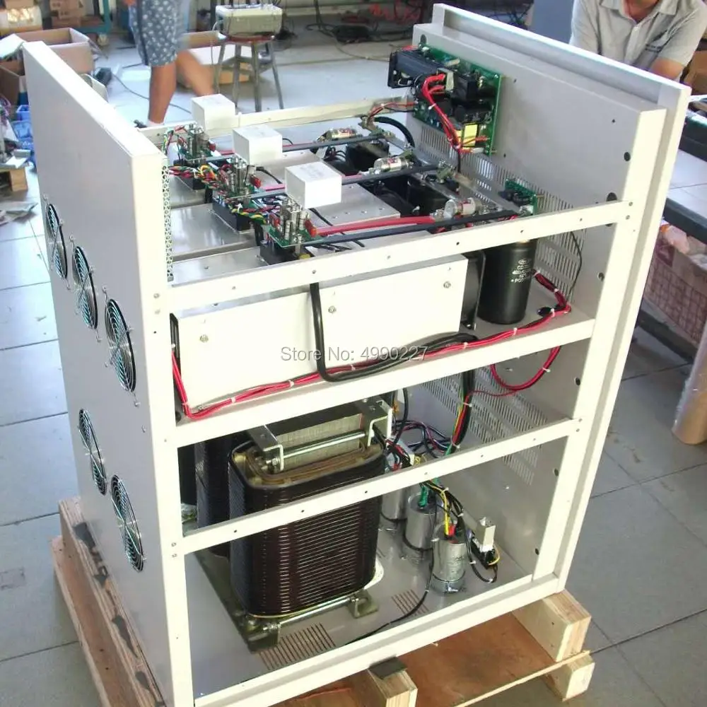 10 кВт 3 фазы солнечная сетка от инвертора DC192V 220V 240V 300V 360V 384V к AC AC380V чистая