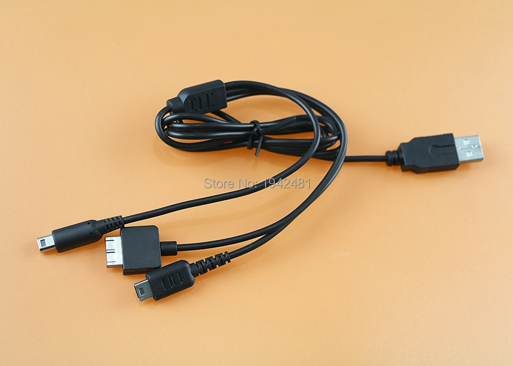 Зарядный USB кабель OCGAME 3 в 1 для Nintendo NDSL / NDS NDSI XL 3DS psv1000| |