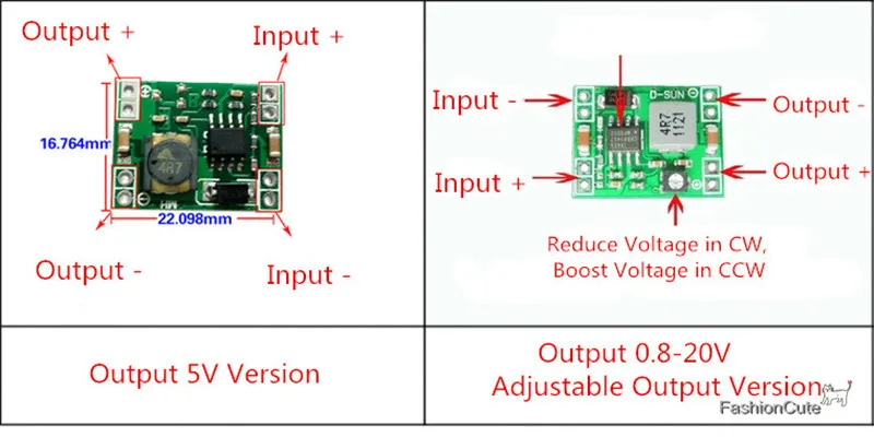 Модуль микро снижения напряжения BEC UBEC 2A преобразователь понижающий модуль выход
