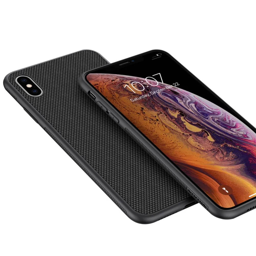 Для iPhone XR/XS Max чехол Nillkin нейлоновая жесткая задняя крышка из ПК чехол для iPhone XR чехол funda для iPhone XS Max чехол 6,1& 6,5
