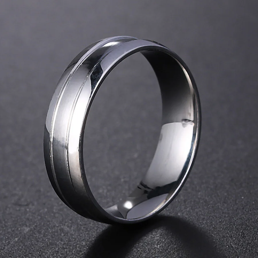 Корейский любителей моды кольцо Micro Циркония Камень Топ Класс Нержавеющая сталь