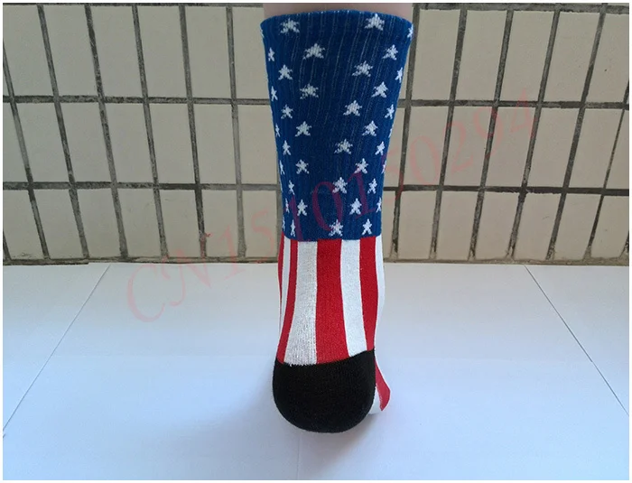 10 Pairs/lot 2014 American Flag Socks High Quality Cotton Stance Fashion Harajuku Sport Hip hop WZ069 | Обувь
