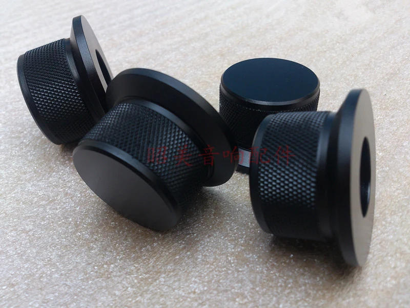 

Amplifier chassis accessories ys075 Aluminum Knob Silver / black Diameter 50mm Height 25mm