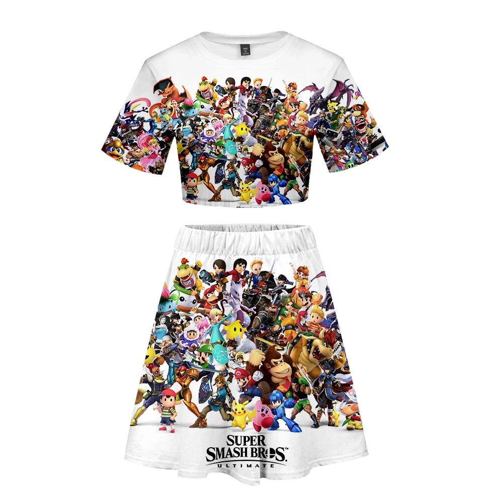 Super Smash Bros. Новинка Модный комплект из двух предметов женский модный Летний Новый