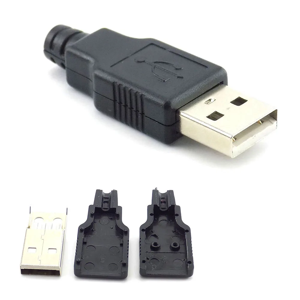 1 шт. 10 4 контактный USB разъем типа А|Соединители| |