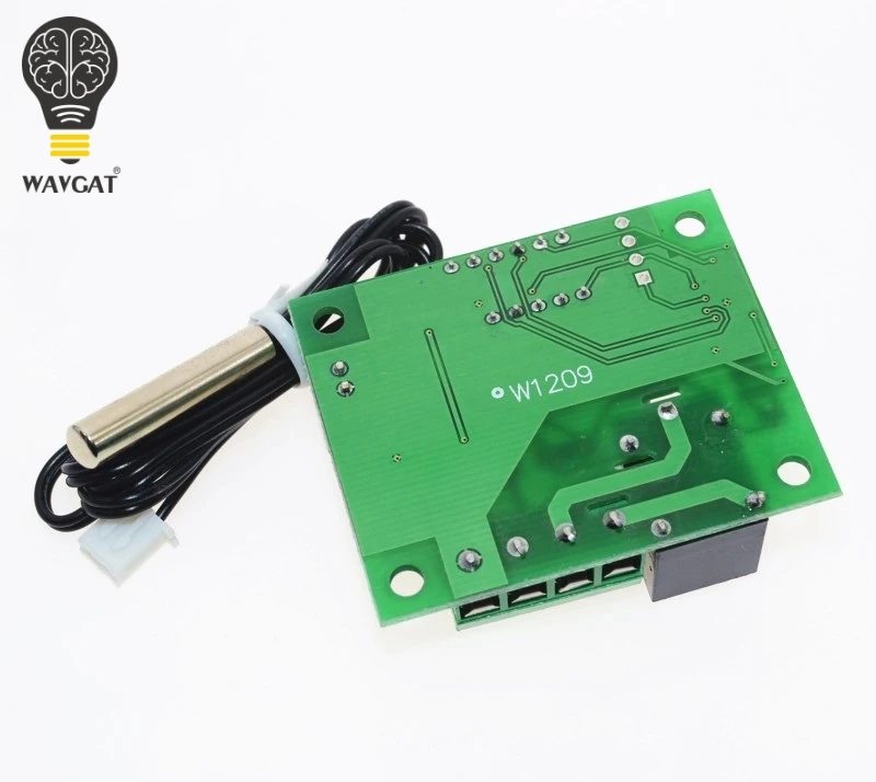 Фоторегулятор температуры термометр терморегулятор 1 шт. W1209 12 В постоянного тока