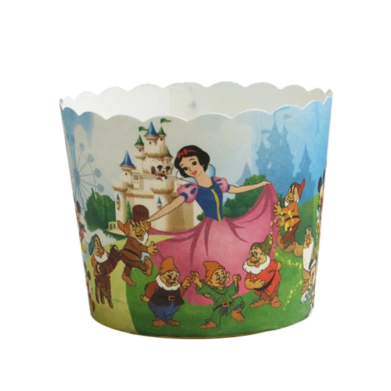 100 шт. милые большие Микки Маус бумага для выпечки чашки кекса щенка собаки