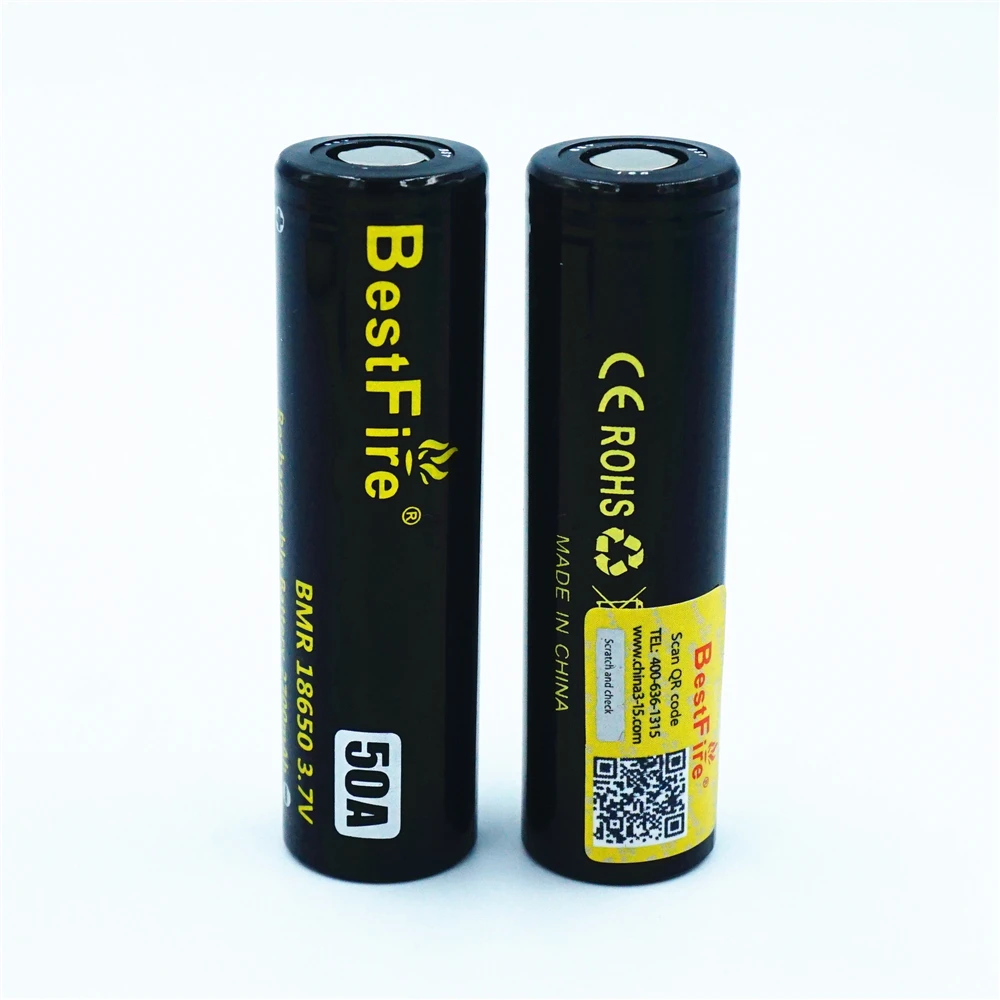 12 шт. Bestfire 18650 Батарея 3 7 в литий-ионная аккумуляторная 2700 мАч 50A для Eleaf iStick Pico